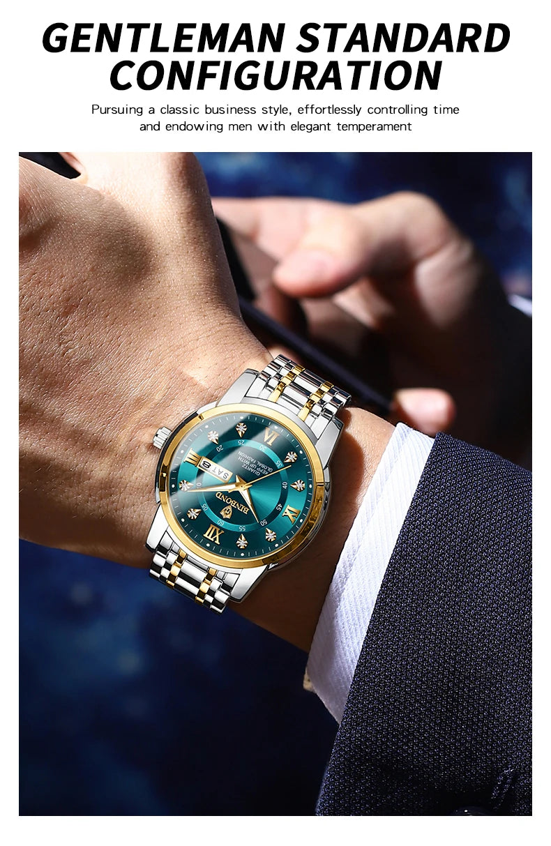 2025 Top Brand Luxury Fashion Diver Watch Men 30ATM Waterproof Date Clock Sport Watches Mens Quartz Wristwatch Relogio Masculino