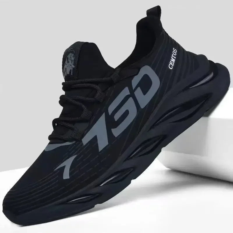 Men's shoes new summer breathable network surface tide brand sports leisure running light network red boom fashion shoes